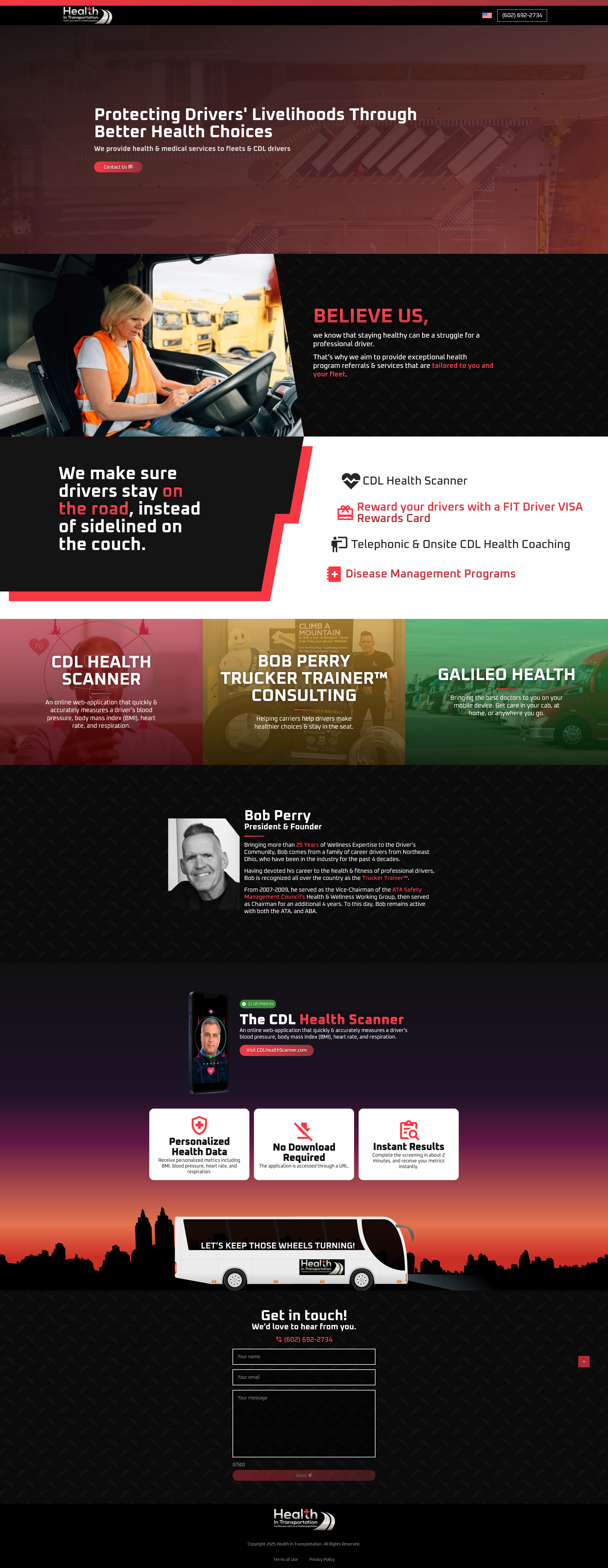 Health In Transportation